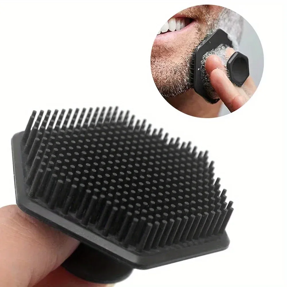 Brosse nettoyante pour le visage en silicone, mini épurateur pour hommes 6