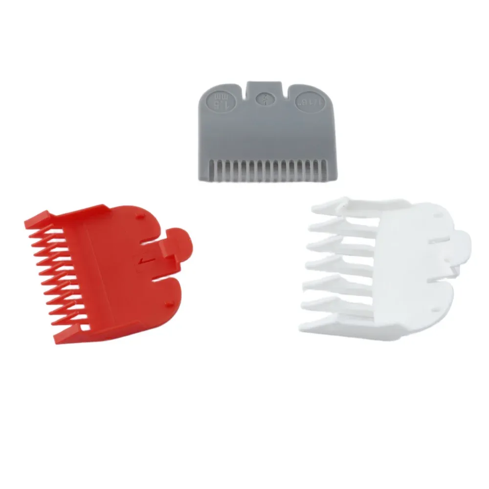 Lot de 3 guides universels pour tondeuse à cheveux électrique, peignes limiteurs à usage professionnel 6