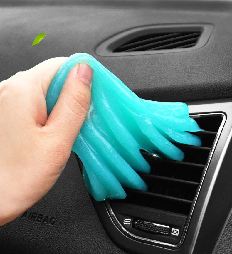 Gel nettoyant multi-usage pour voiture, idéal pour les sorties d'air, le clavier et l'habitacle 4