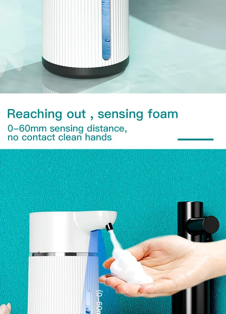 Distributeur de savon intelligent, usage quotidien
