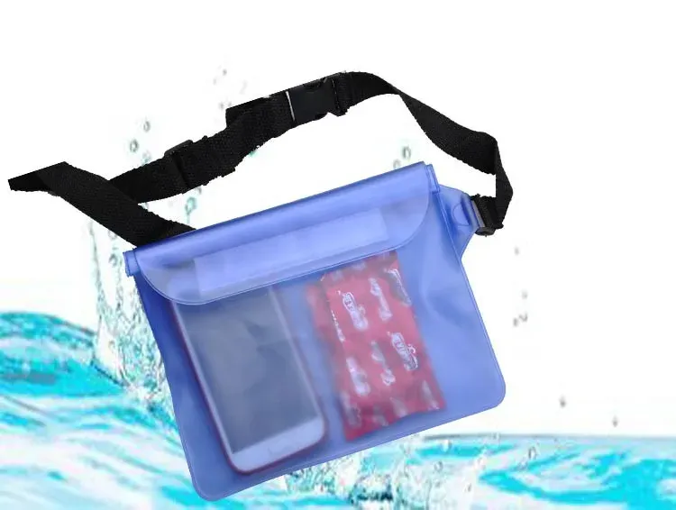 Détail du sac de natation étanche