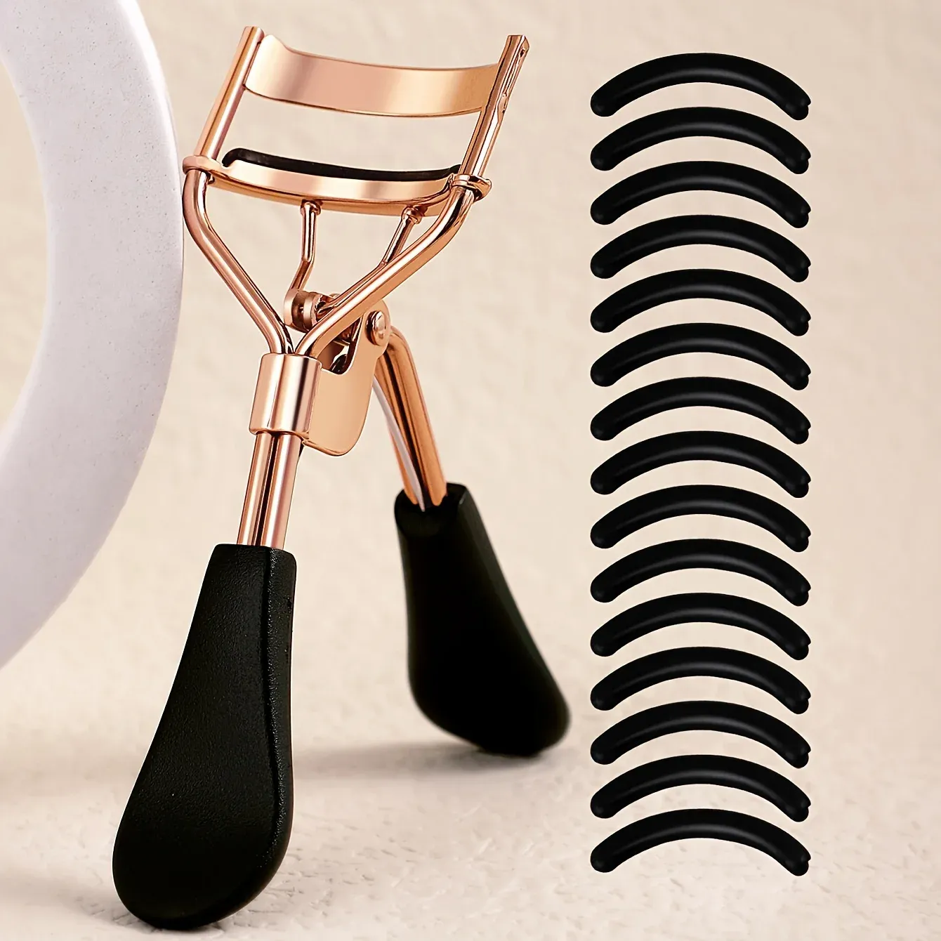 Recourbe-cils flexible et contrôlable pour femme
