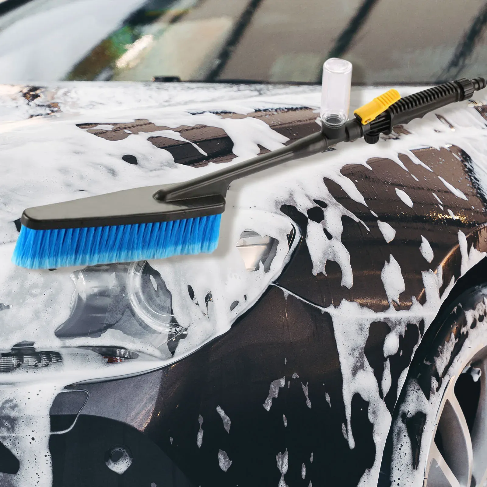 Brosse de lavage de voiture, vue générale