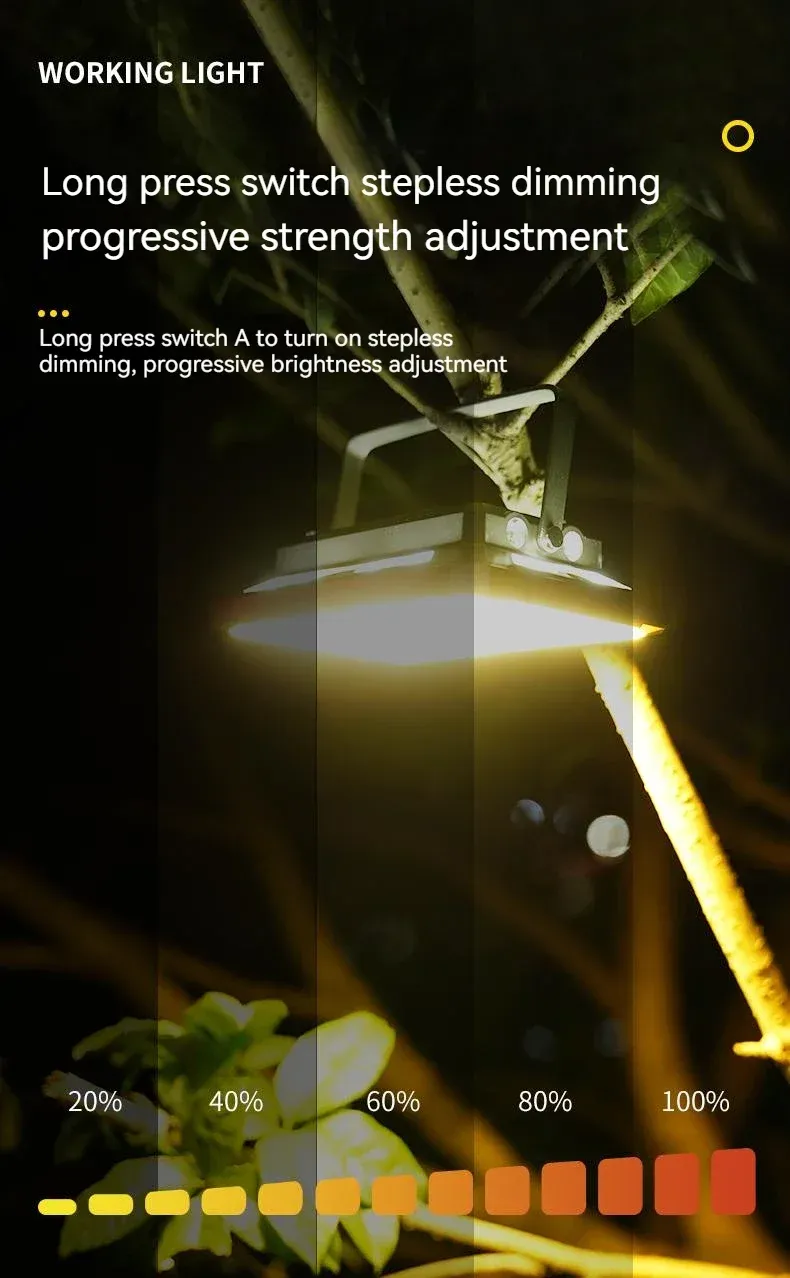 Lampe LED en extérieur