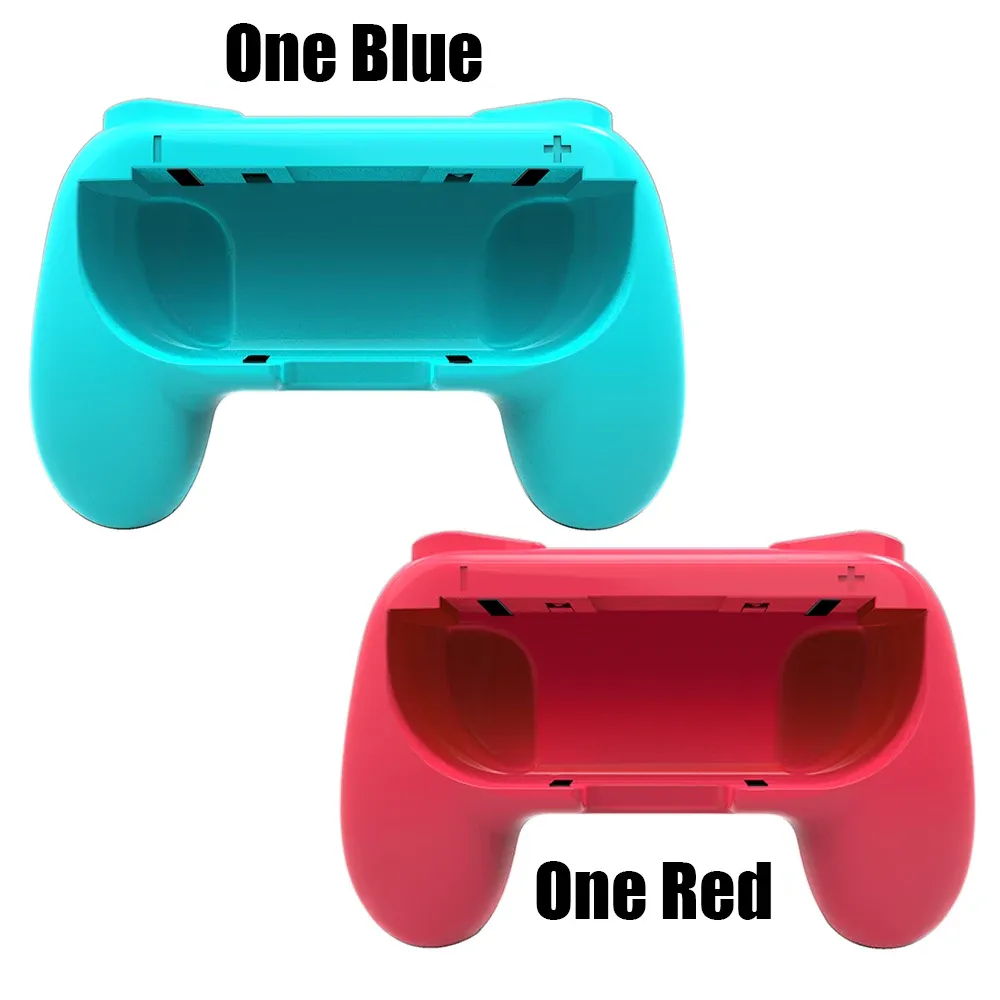 GAMINJA - Lot de 2 manches de contrôle résistants à l'usure pour Nintendo Switch, ergonomiques, compatibles Joy-Con 7