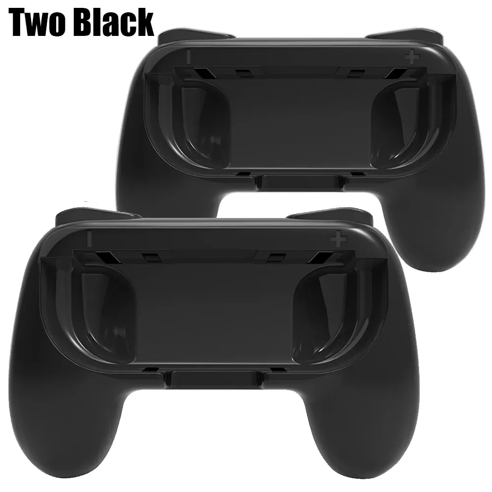 GAMINJA - Lot de 2 manches de contrôle résistants à l'usure pour Nintendo Switch, ergonomiques, compatibles Joy-Con 8