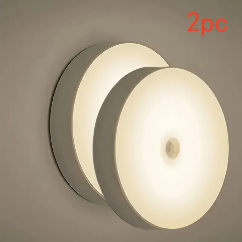 Lampe LED avec détecteur de mouvement rechargeable par USB, idéale pour armoire, garde-robe et escalier, sans fil, lot de 1 à 8 pièces 15
