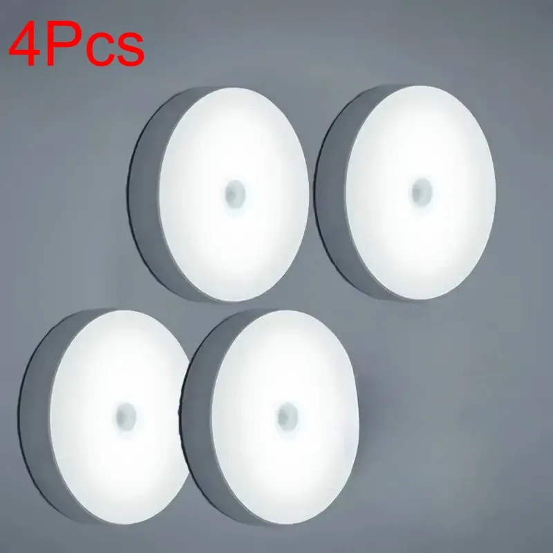 Lampe LED avec détecteur de mouvement rechargeable par USB, idéale pour armoire, garde-robe et escalier, sans fil, lot de 1 à 8 pièces 14