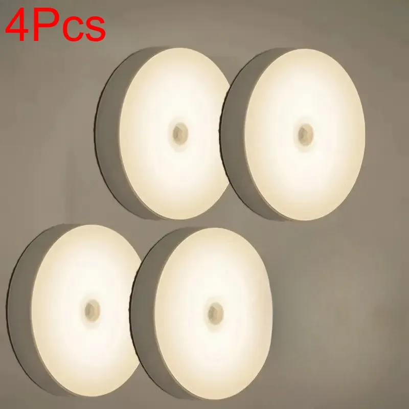 Lampe LED avec détecteur de mouvement rechargeable par USB, idéale pour armoire, garde-robe et escalier, sans fil, lot de 1 à 8 pièces 13