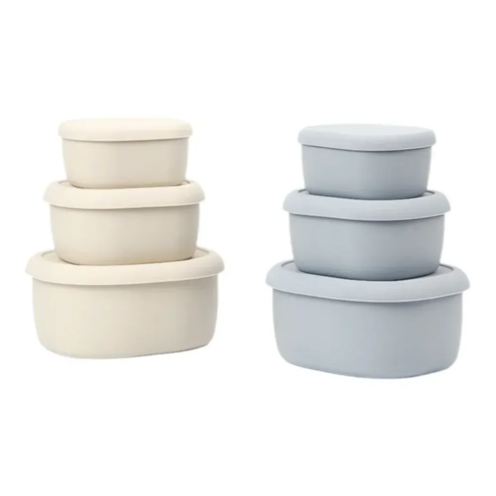 Boîte à lunch en silicone repas préparé