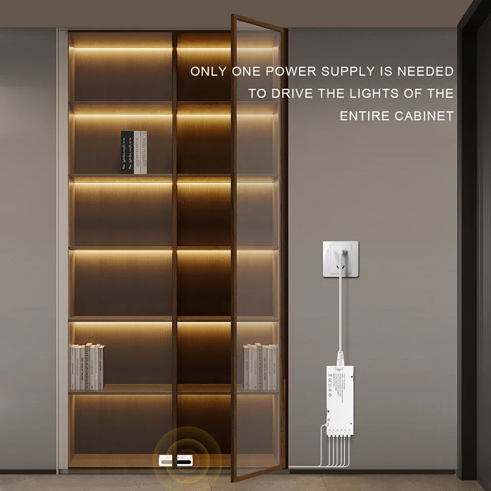 Détail du driver LED et de son alimentation