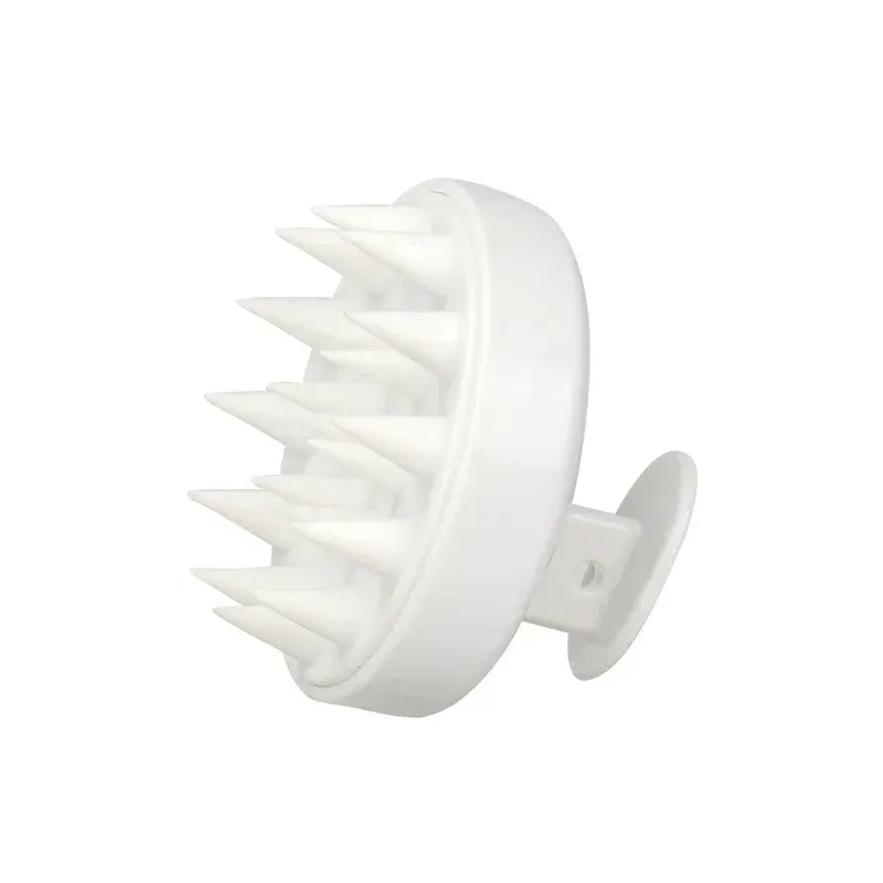 Brosse à shampoing en silicone, texture des dents