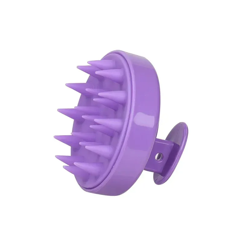 Brosse de shampoing en silicone pour massage du cuir chevelu et lavage des cheveux 20