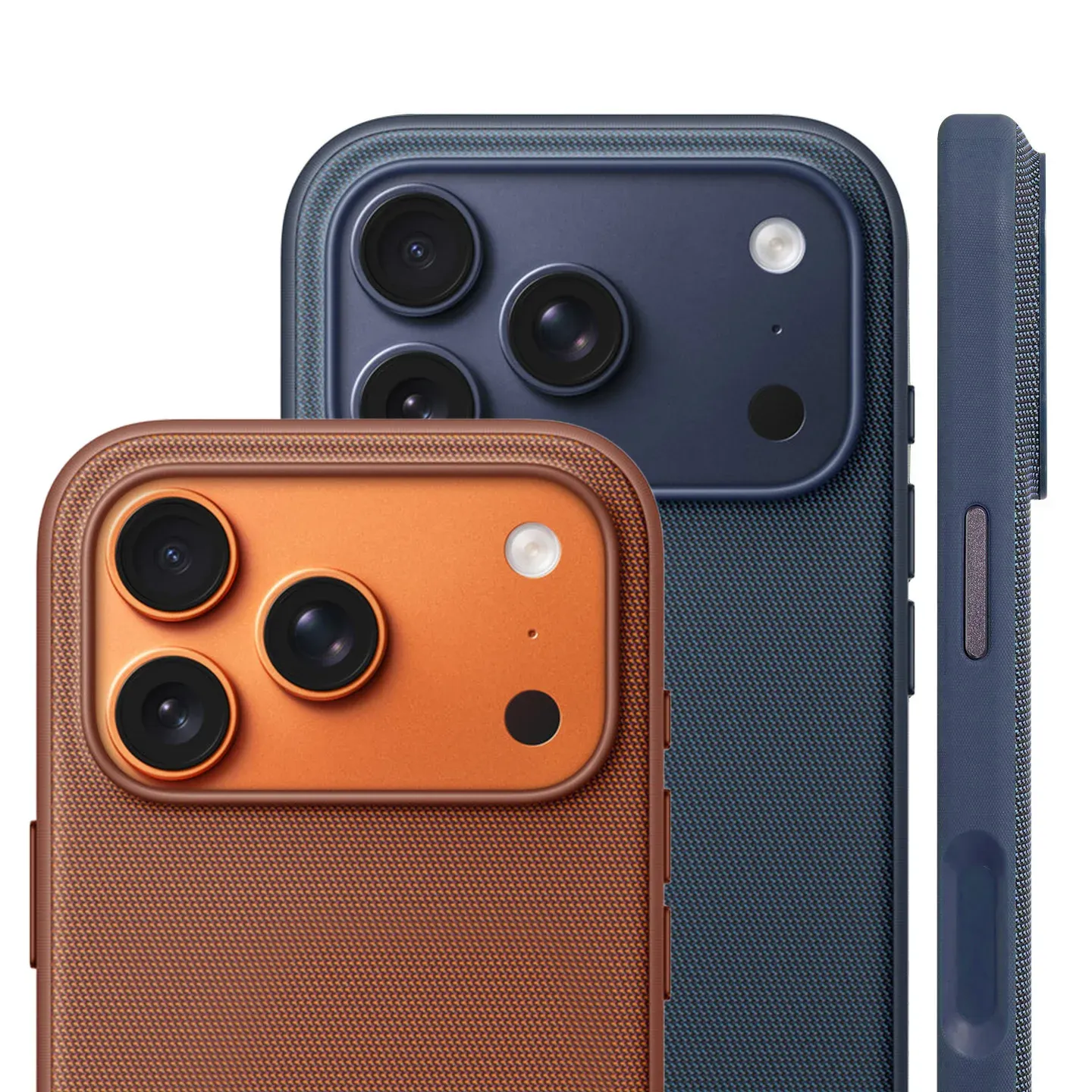 Coque magnétique TechWoven en tissu tissé pour iPhone 18, 17, 17 Pro Max, 17 Air, 16 et 15, compatible MagSafe - Image 1