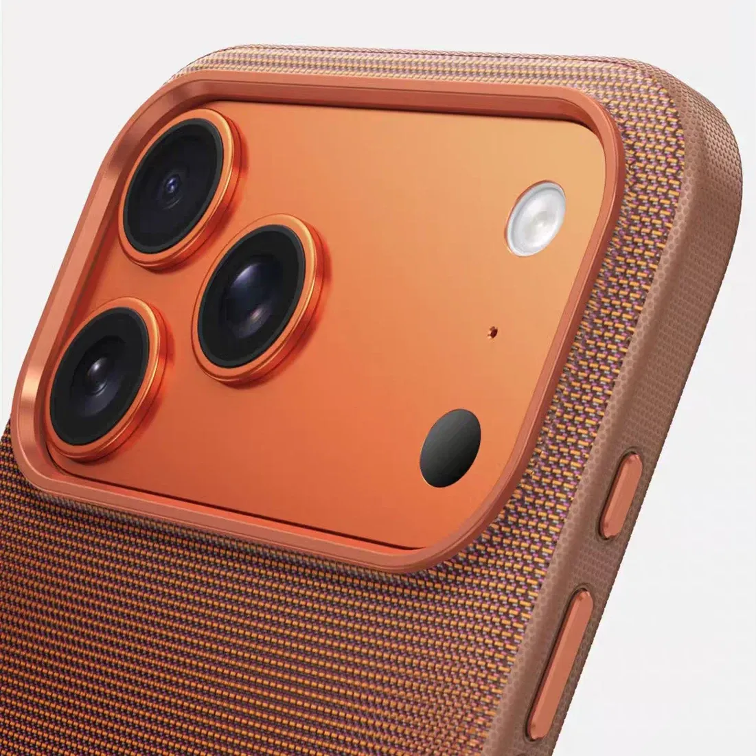 Coque magnétique TechWoven en tissu tissé pour iPhone 18, 17, 17 Pro Max, 17 Air, 16 et 15, compatible MagSafe 2