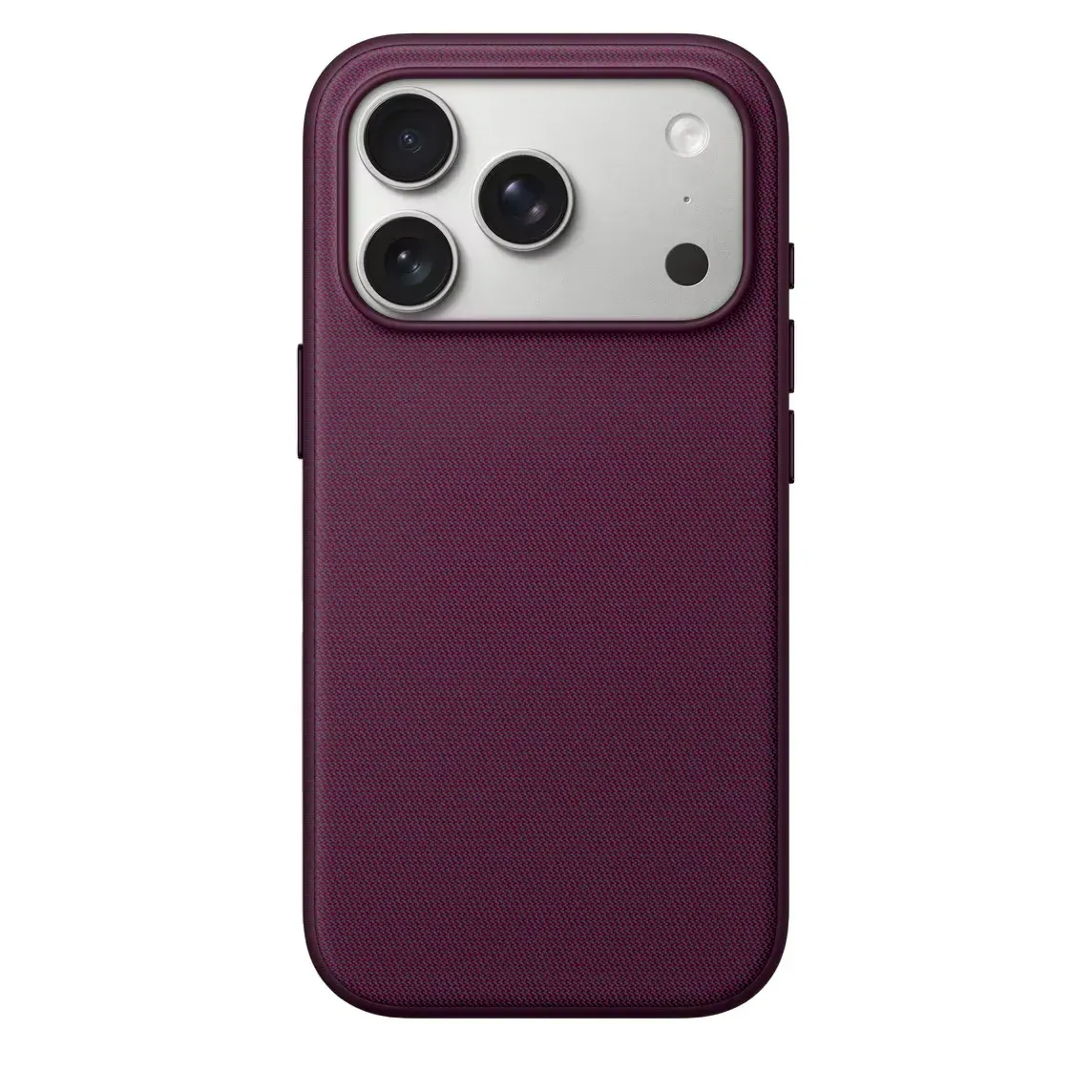 Coque magnétique TechWoven en tissu tissé pour iPhone 18, 17, 17 Pro Max, 17 Air, 16 et 15, compatible MagSafe 8
