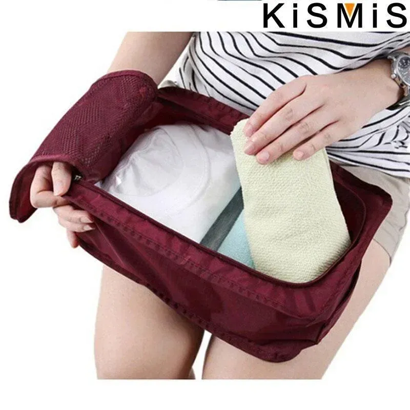Pochette de rangement multifonctionnelle ouverte
