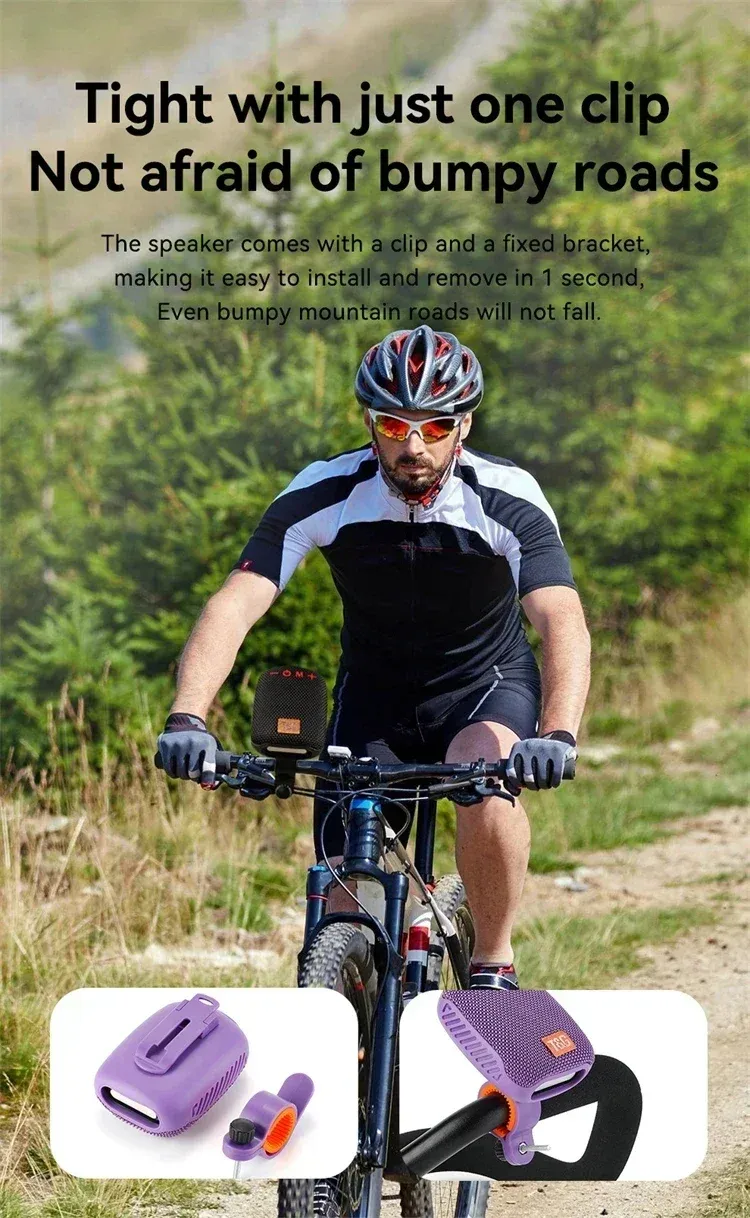 Enceinte Bluetooth TG392 pour vélo, vue 5