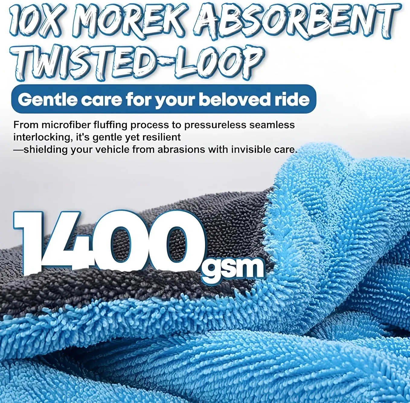 Serviette en microfibre pour un entretien soigné