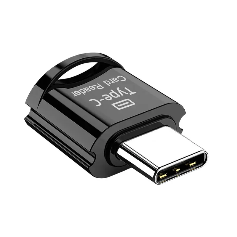 Lecteur de carte USB 3.1 Type-C, adaptateur USB-C pour cartes TF et Micro SD, compatible OTG, pour ordinateur portable, smartphone Samsung, iPhone et Xiaomi 9