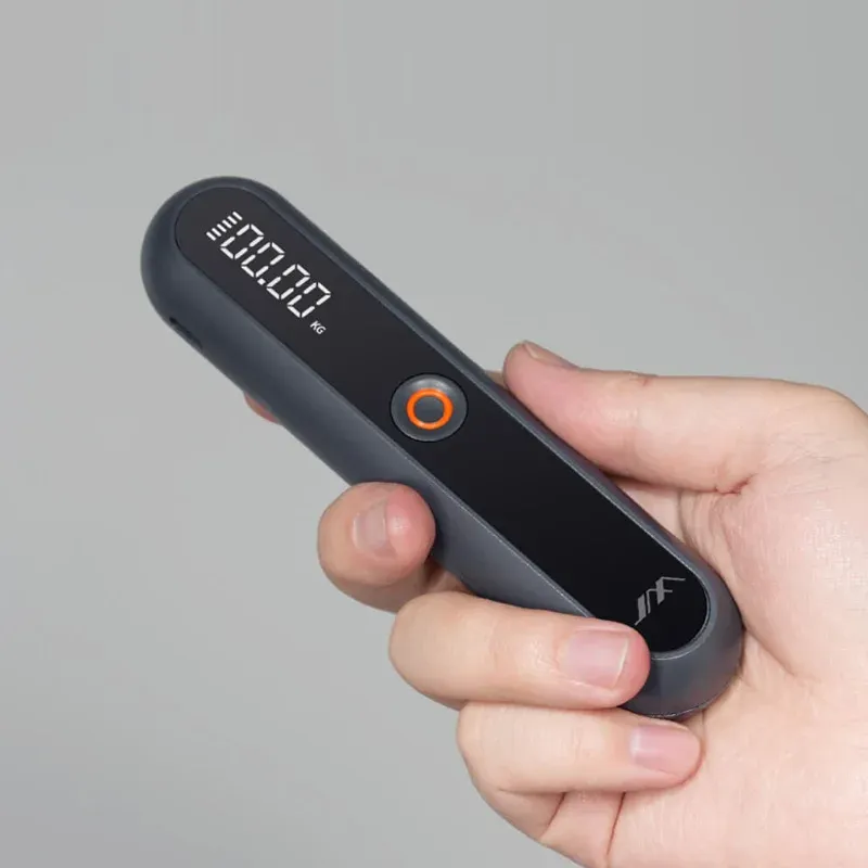 JIMIHOME JM-G3701 Balance Électronique Portable Rechargeable 0,01–30 kg avec Crochet, Pèse-Bagages Numérique et Écran LCD 2