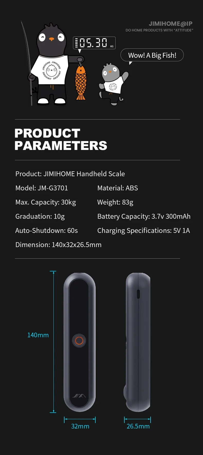 Pèse-bagages JIMIHOME mise en situation