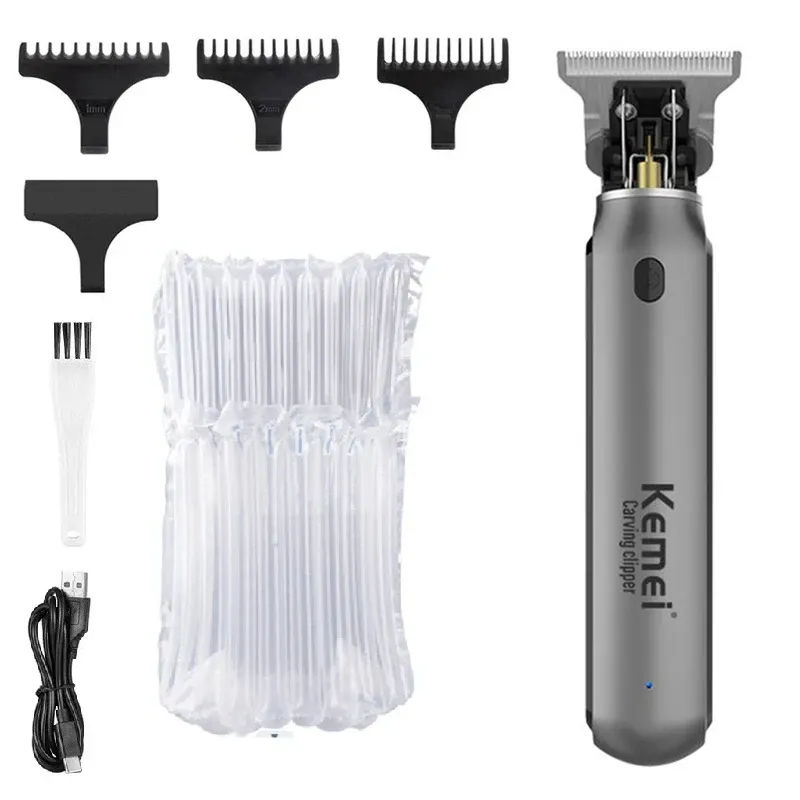 Tondeuse à cheveux électrique Kemei 1757 sans fil pour hommes, professionnelle, rechargeable, pour cheveux et barbe 7