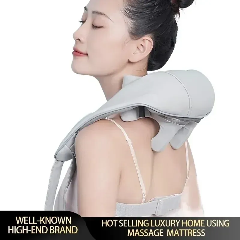 Masseur multifonctionnel pour le cou et les épaules Lifegoods Shiatsu, châle de massage électrique 2