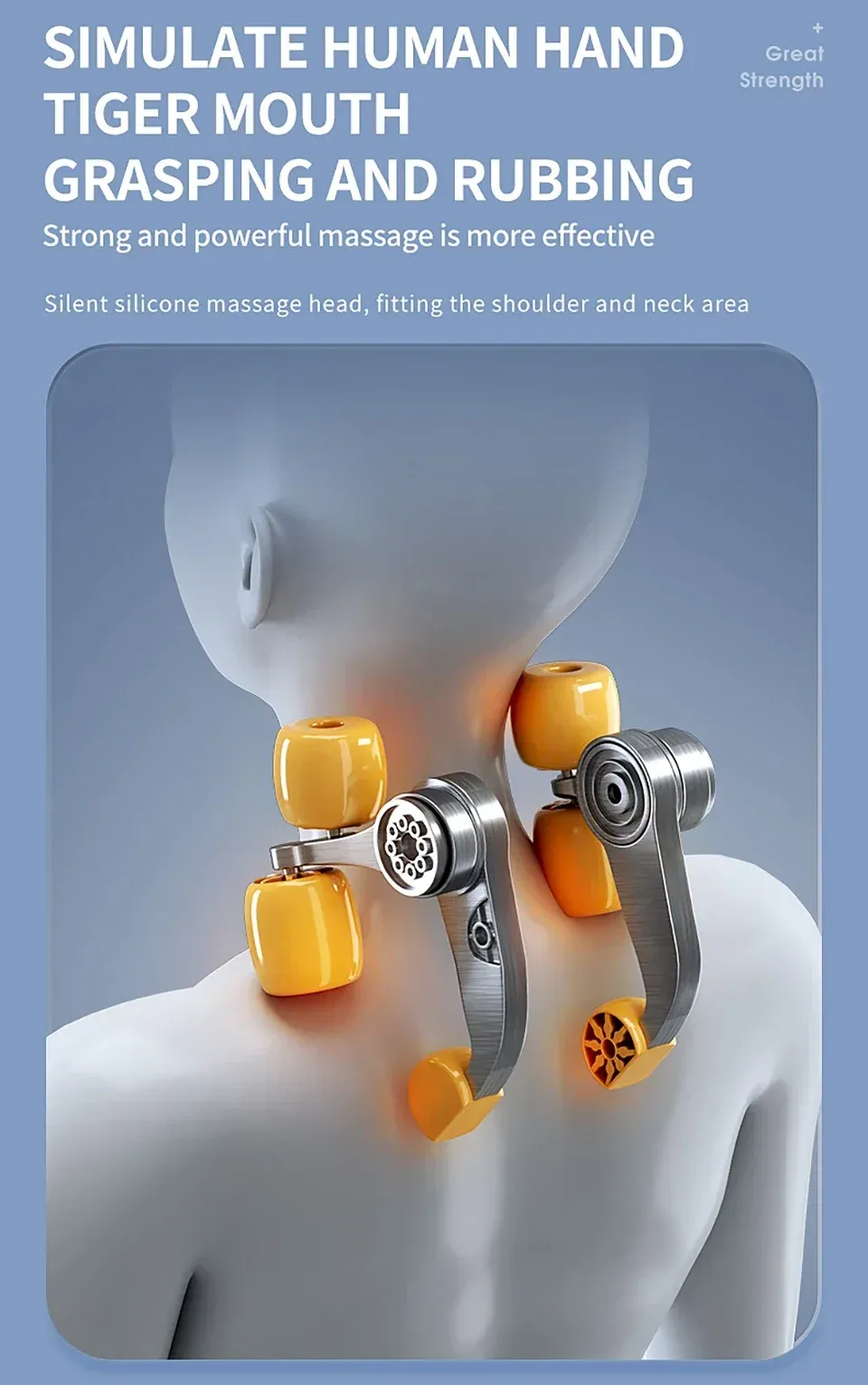 Design du masseur shiatsu Lifegoods