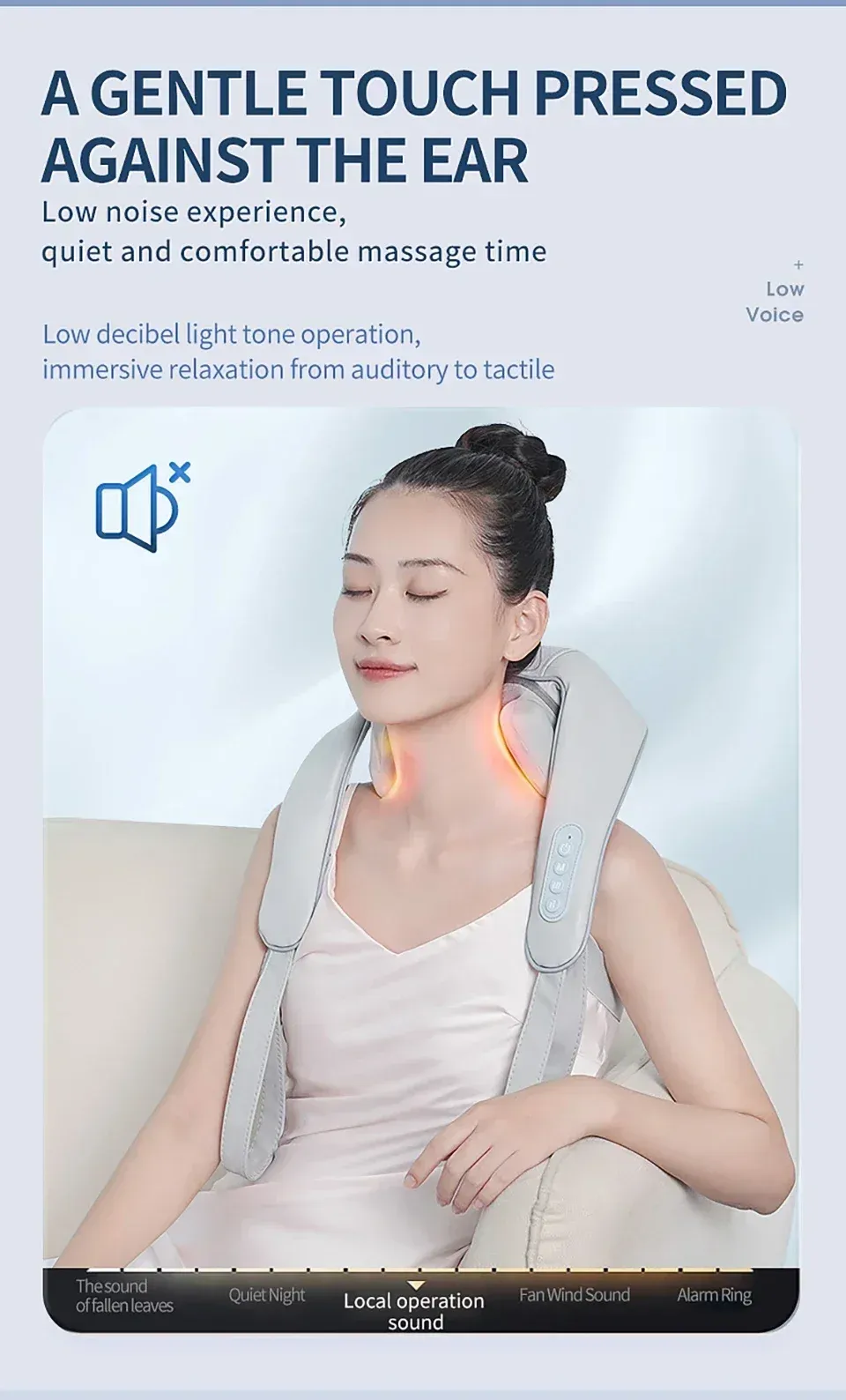 Masseur shiatsu Lifegoods, mise en valeur du produit