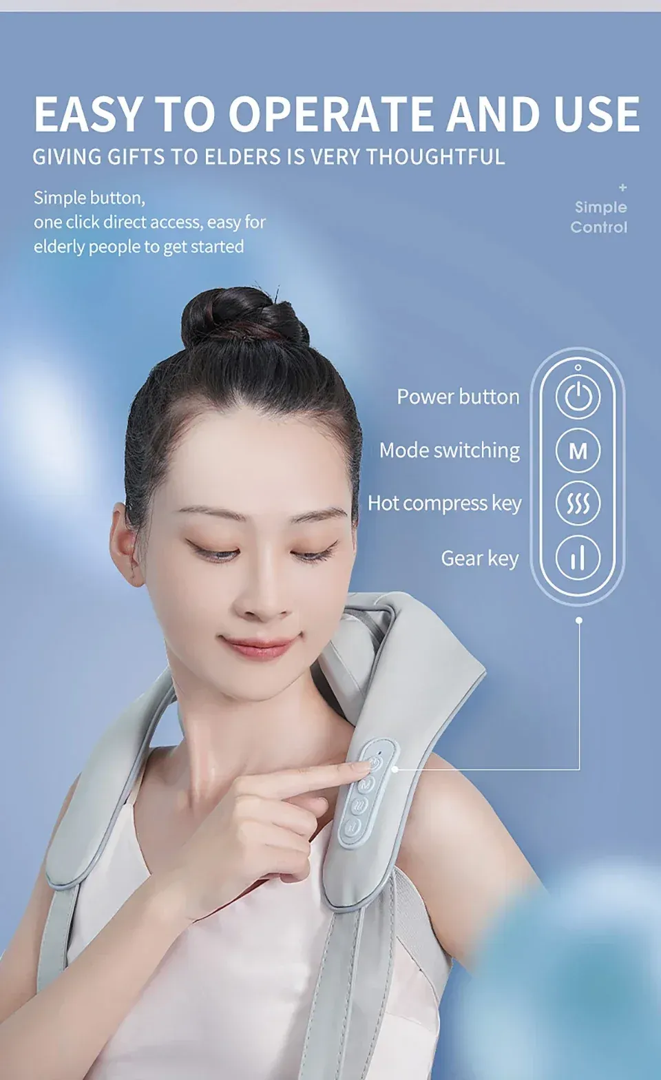Masseur shiatsu Lifegoods, détente au quotidien