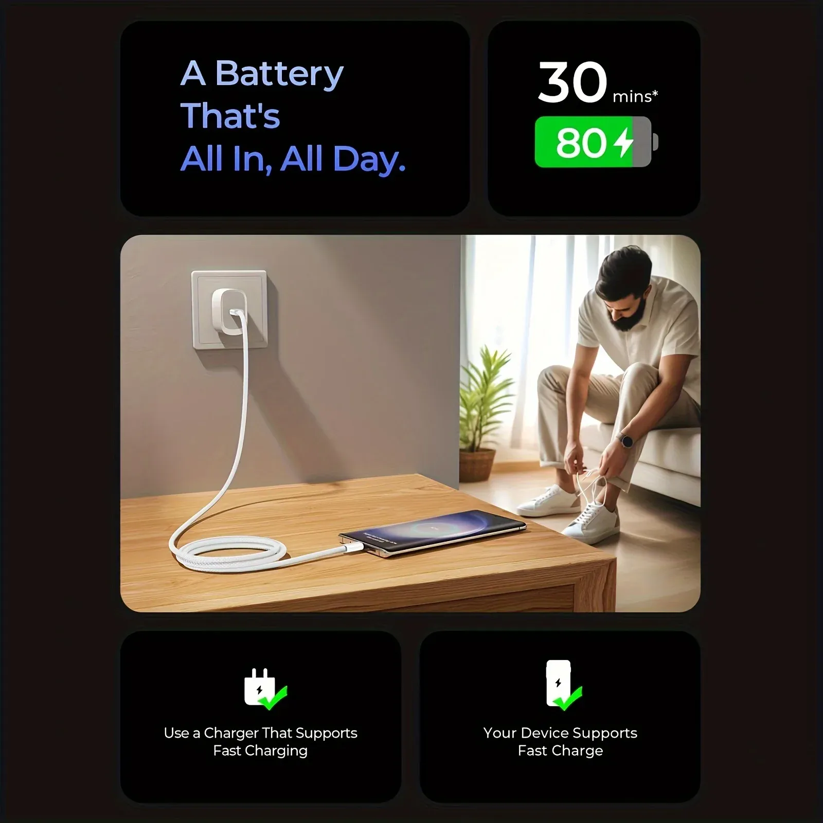 Câble USB-C pour ordinateur portable