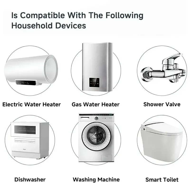 Purificateur d'eau du robinet anti-calcaire universel, sans remplacement de l'élément filtrant 6