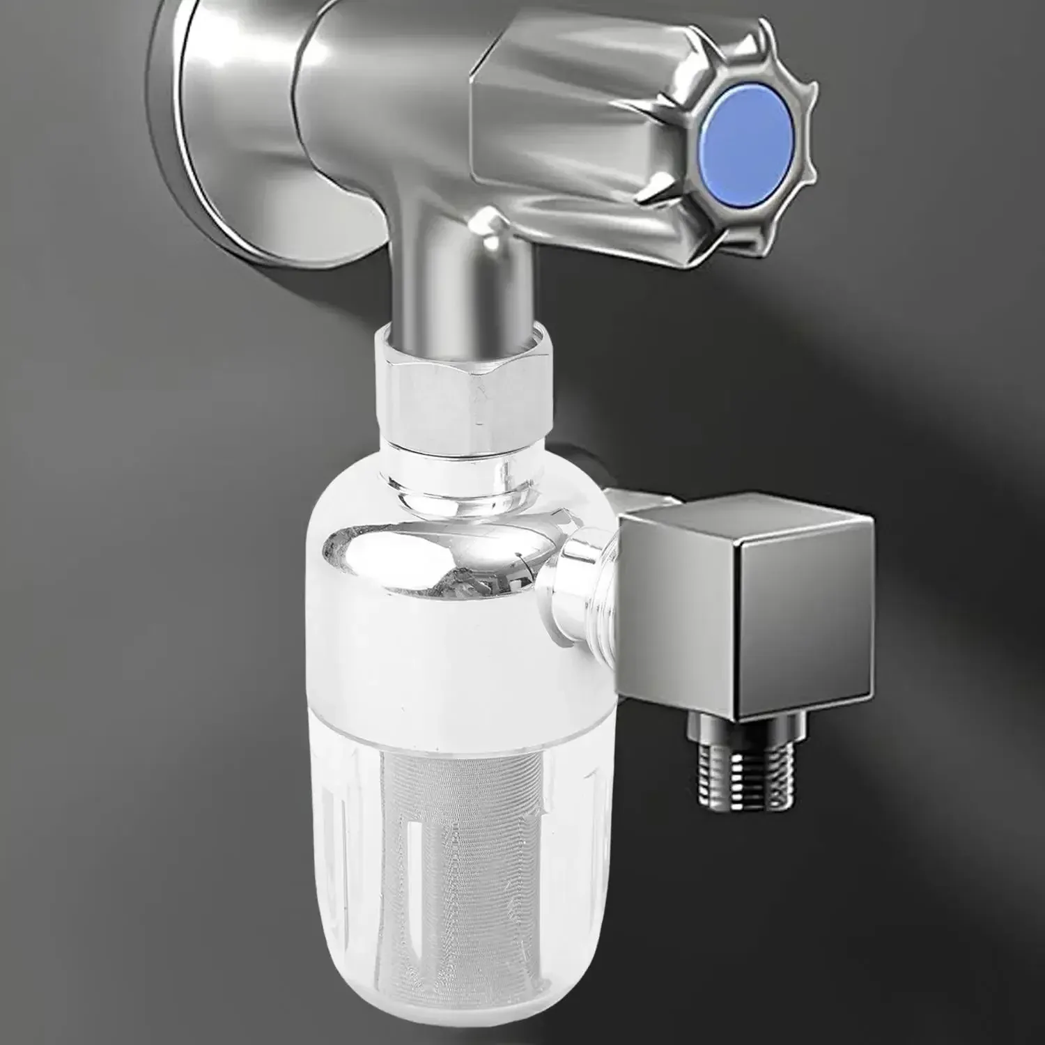 Filtre à eau anti-calcaire, finition