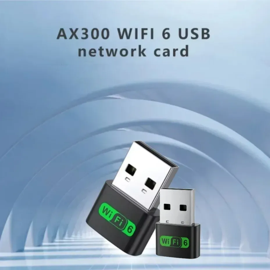 Adaptateur WiFi 6 USB sans fil, bande 2,4 GHz, récepteur WiFi sans pilote, 802.11ax MU-MIMO OFDMA, compatible ordinateurs de bureau et portables 4