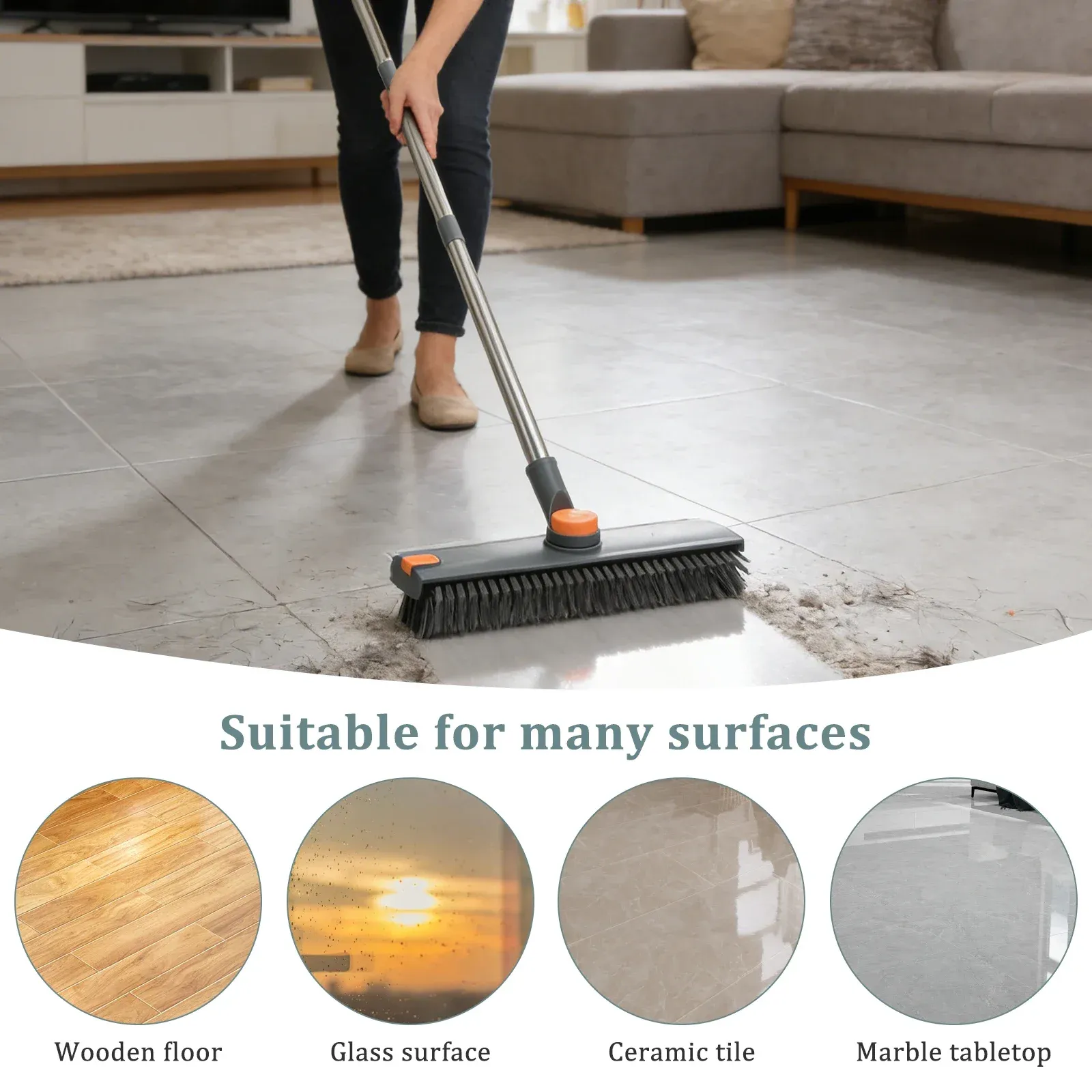 Brosse de nettoyage suspendue