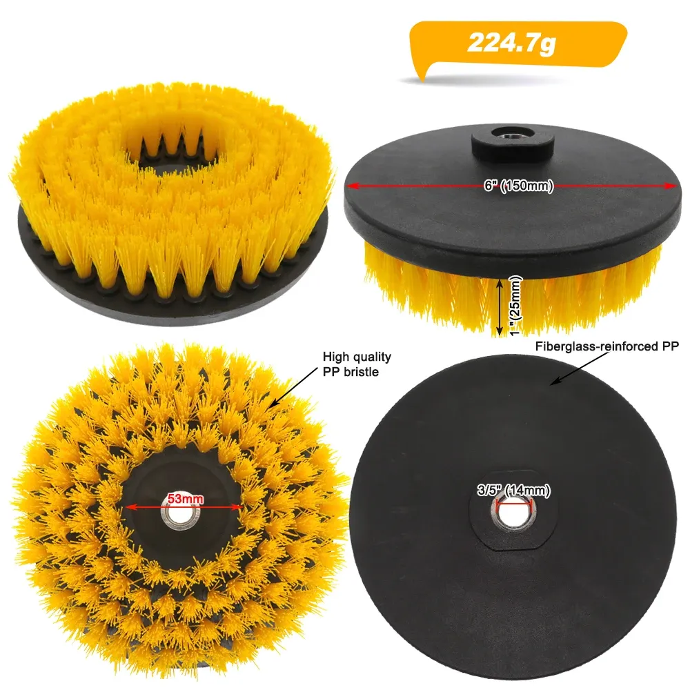 Brosse de nettoyage creuse pour salle de bain