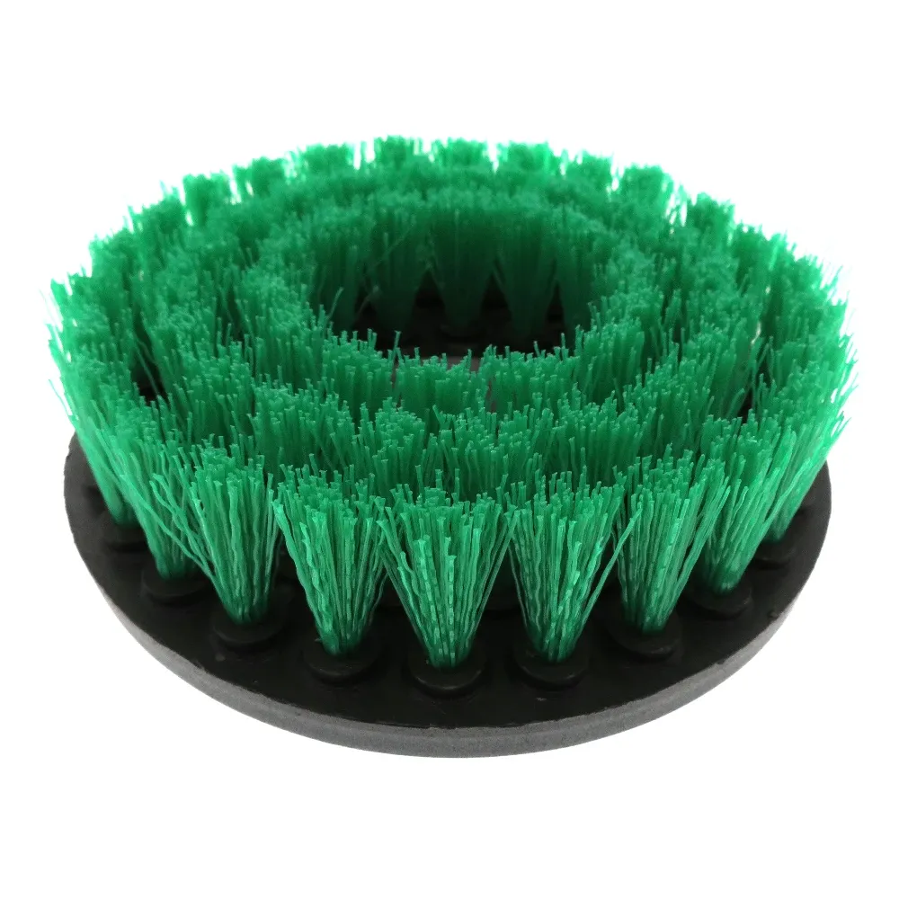 Brosse de nettoyage électrique à tête creuse 6 pouces avec adaptateur 8