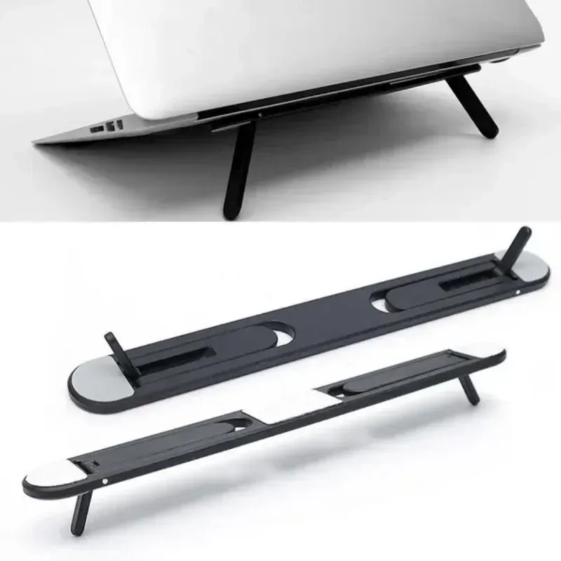 Support pour ordinateur portable pliable en situation