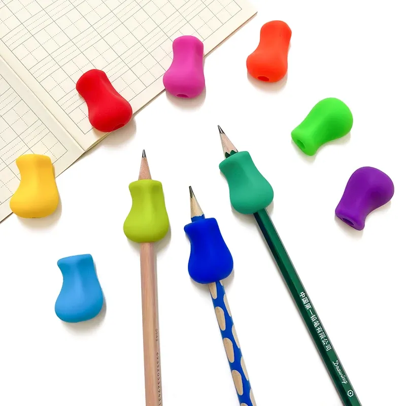 Lot de 10 correcteurs de posture d'écriture pour stylo 5
