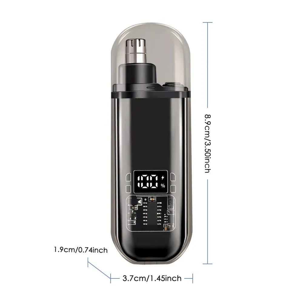 Tondeuse pour poils du nez, finition haut de gamme