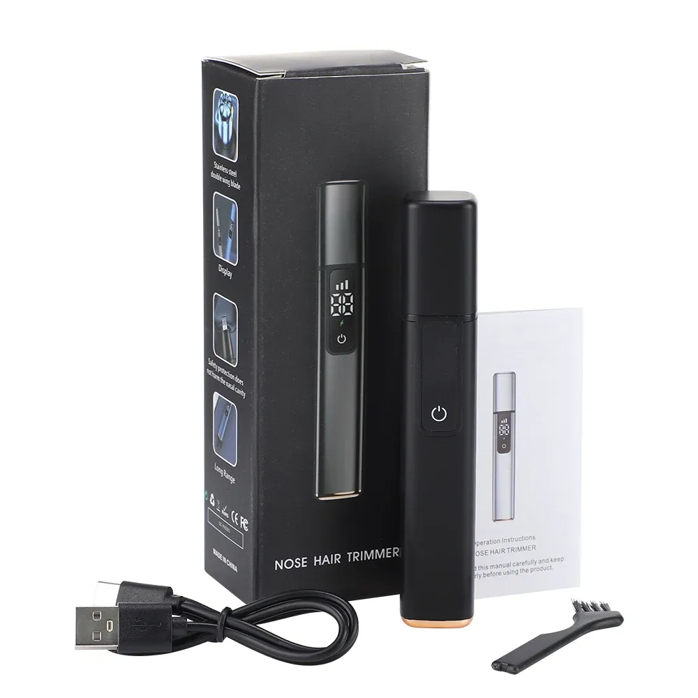 Tondeuse nasale rechargeable pour hommes – Rasoir portable pour l'entretien du nez et du visage 11