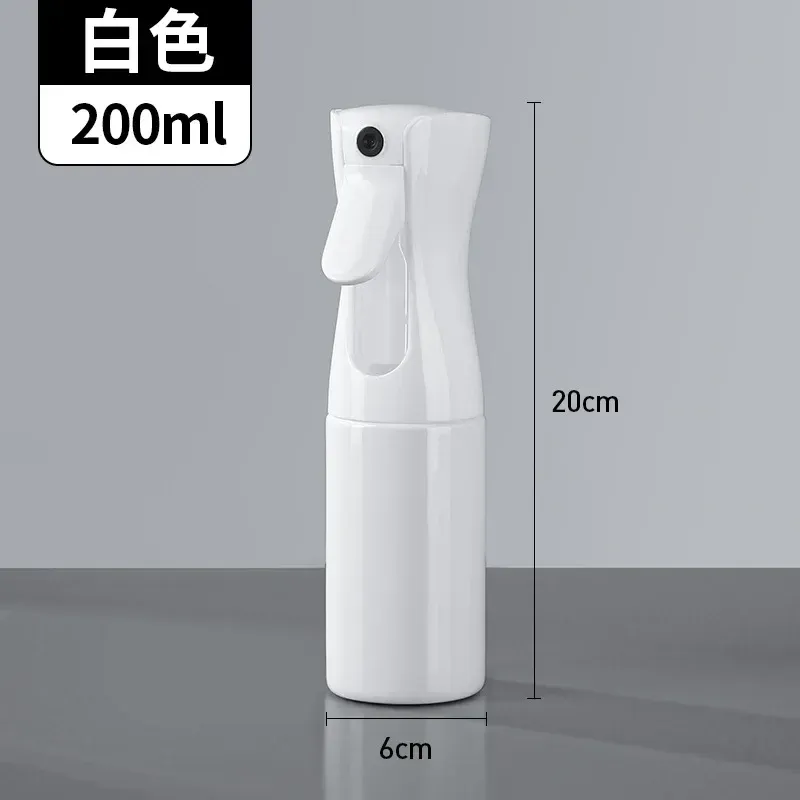 Bouteille vaporisateur rechargeable pour cheveux 500/300/200 ml, brumisateur continu, pulvérisateur d'eau automatique pour salon de coiffure 6