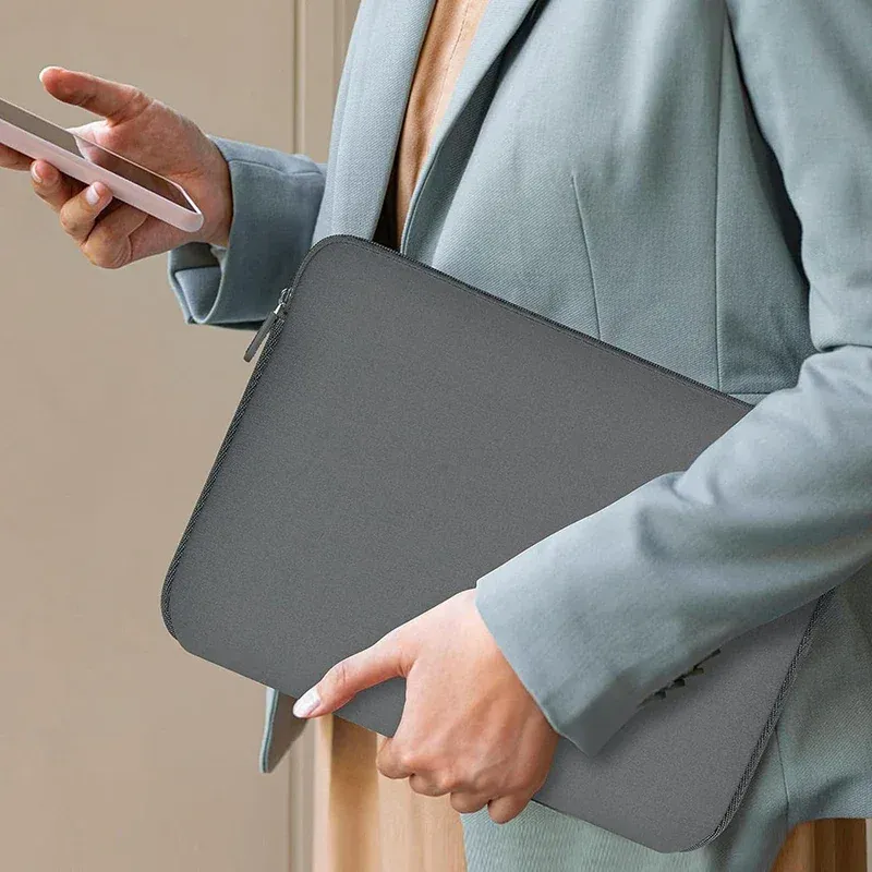 Housse de protection antichoc 360° pour ordinateur portable 13 à 15,6 pouces, compatible MacBook Air/Pro, HP, Dell et Lenovo 6