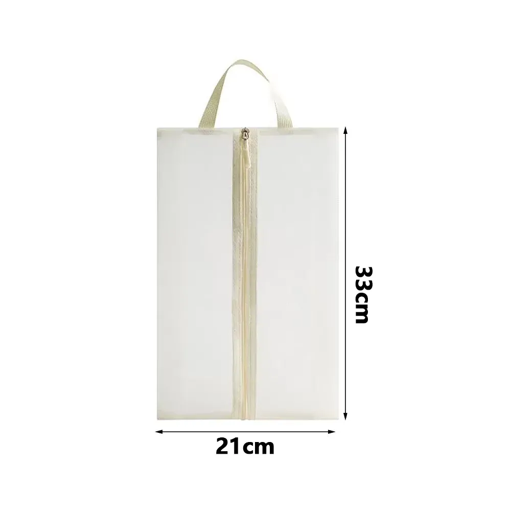 Sac de voyage en nylon avec compartiment pour chaussures, respirant, unisexe, idéal pour le rangement des chaussures, le maquillage et le linge 6