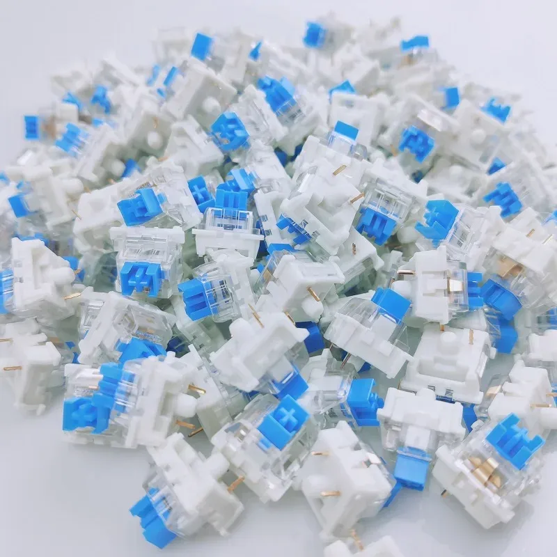 Interrupteurs mécaniques Outemu pour clavier, noir, bleu, marron, rouge, compatibles avec les interrupteurs MX, prises CIY, SMD 3 broches, broches fines 5