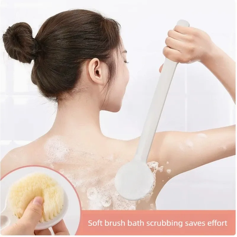 Brosse de massage, zoom sur la texture