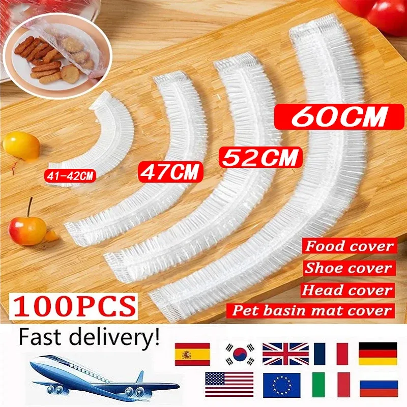 Couvercle alimentaire jetable en situation