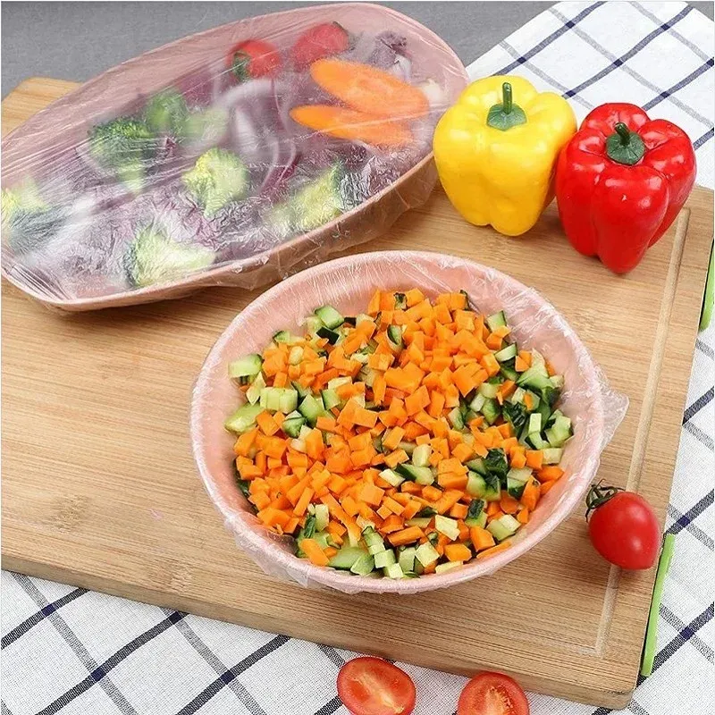Couvercle alimentaire jetable présenté en détail