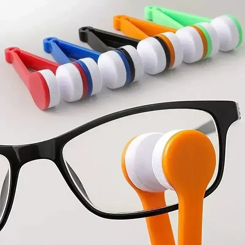 10/5/1 pièces Kit portable multifonctionnel de nettoyage pour lunettes : brosses et chiffons en microfibre pour lunettes de soleil 2